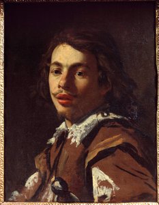 Portret Aubina Voueta (1595-1641), brata malarza - Obraz Simona Voueta (1590-1649) ok. 1620 r., Musee Reattu, Arles