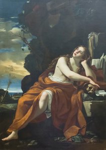 Polimento Penitente Santa Maria Madalena autorstwa Simon Vouet