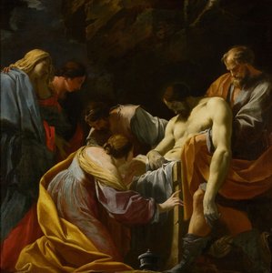 Złożenie do grobu autorstwa Simon Vouet