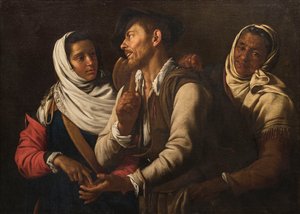 Wróżka, 1617.