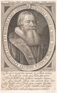 Biskup Mads Jensen autorstwa Simon de Pas