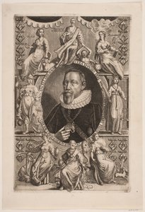 Kanclerz Christian Friis autorstwa Simon de Pas