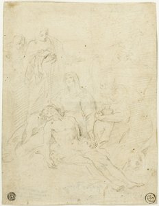 Pieta autorstwa Simone Cantarini