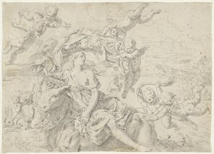 Rabunek Europy autorstwa Simone Cantarini