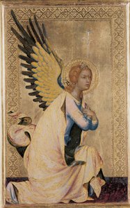 Gabriel, z Poliptyku Orsiniego (tempera na desce) (patrz także 471173-5)