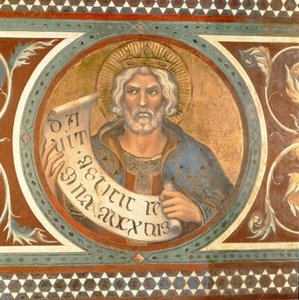 Maesta: David, detal z kadru autorstwa Simone Martini