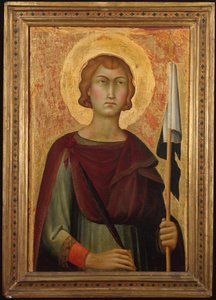Św. Ansan, ca. 1326. autorstwa Simone Martini