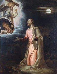 Chrystus w ogrodzie autorstwa Simone Peterzano