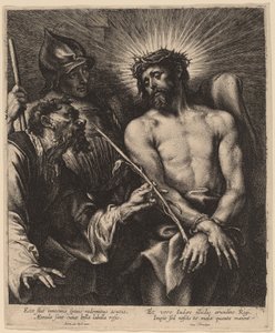 Chrystus ukoronowany cierniem autorstwa Sir Anthony van Dyck and Lucas Emil Vorsterman