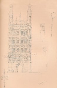 "Wieża Wiktorii, Westminster", ok. 1837 1904 r autorstwa Sir Charles Barry