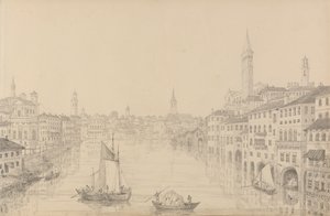 Album 30 widoków w Tyrolu i we Włoszech: Werona z mostu, 1 listopada 1840 r autorstwa Sir Charles D