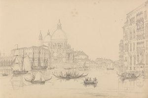 Album 30 widoków w Tyrolu i we Włoszech: Kościół św. Marii della Salute 10 listopada 1840 autorstwa Sir Charles D