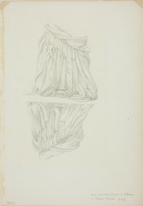 Draped Figure and Reflection, studium dla Mirror of Venus autorstwa Sir Edward Burne Jones