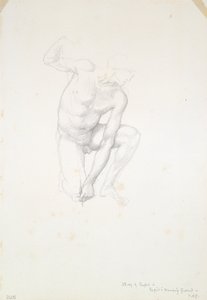 Studiuj dla Kupidyna autorstwa Sir Edward Burne Jones