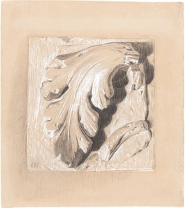 Fragment antycznego fryzu autorstwa Sir Edward Coley Burne Jones
