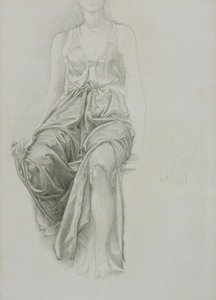 „Studium draperii dla „Króla Cophetui i pokojówki żebraczej”, ok. 1883 r.