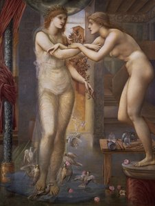 Pigmalion i obraz - Pożary Boga, 1878. autorstwa Sir Edward Coley Burne Jones