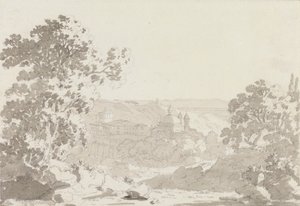 Modrzew autorstwa Sir George Howland Beaumont seventh Baronet
