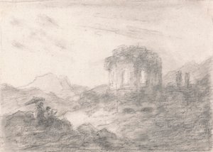 Templo de Vênus, Baía de Baiepolish autorstwa Sir George Howland Beaumont seventh Baronet