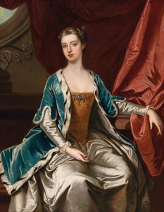 Portret Lady Mary Wortley Montagu 1689-1762. autorstwa Sir Gotfrey Kneller