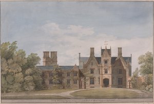 Lilleshall, Shropshire: północny front wejściowy
