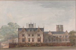 Lilleshall, Shropshire: południowa elewacja