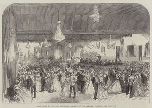 Bal wydany przez Honorable Artillery Company w Armoury, Finsbury autorstwa Sir John Charles Robinson