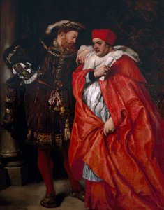 Ego et Rex Meus”, 1888, król Henryk VIII i kardynał Wolsey.