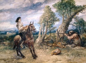 „Pierwsza przygoda Gila Blasa”, 1892. autorstwa Sir John Gilbert