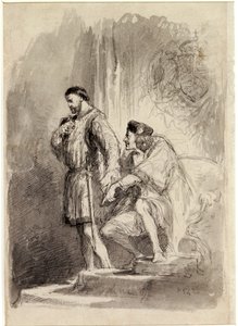 Król Ryszard III, c1856-c1859 autorstwa Sir John Gilbert