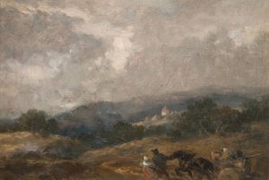 Szkic krajobrazu, 1877. autorstwa Sir John Gilbert