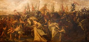 Powrót zwycięzców, 1878-1879. autorstwa Sir John Gilbert