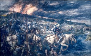 „Wojna: po bitwie”, 1888 autorstwa Sir John Gilbert
