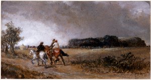 Winchelsea, Wschodnie Sussex, 1865 autorstwa Sir John Gilbert