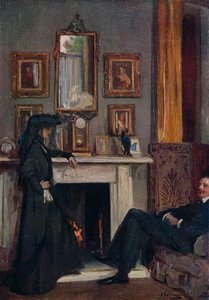 Szary Salon, Tanger, 1911, 1914 autorstwa Sir John Lavery