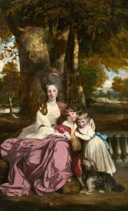 Lady Elizabeth Delmé i jej dzieci