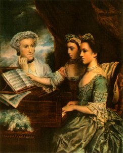 Pani Paine i jej córki, ok. 1767, 1942 r. autorstwa Sir Joshua Reynolds