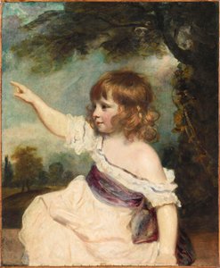 Portret Francis George Hare 1786-1842 znany jako Master Hare, 1788-1789.