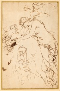 Wenus lamentujący Adonis autorstwa Sir Peter Paul Rubens