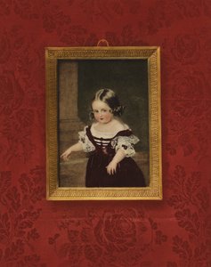 Portret królowej Wiktorii jako dziecka autorstwa Sir William Charles Ross
