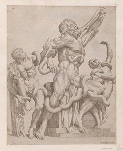 Lustro rzymskiej świetności: Laokoon, 1561., 1561. autorstwa Sisto Badalocchio