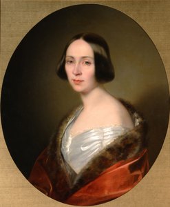 Portret hrabiny Luise Trofimovna Golicyna 1810-1887, z domu Baranova, początek lat 40. XIX wieku