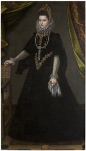 Infantka Izabela Klara Eugenia (1566-1633) Portret infantki Izabeli Klary Eugenii autorstwa Sofonisba Anguissola