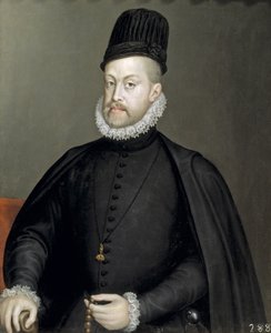 Portret Filipa II 1527-1598, króla Hiszpanii i Portugalii, 1565
