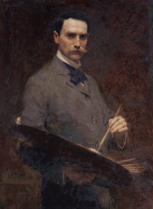 Autoportret, ok. 1896 (olej na płótnie)