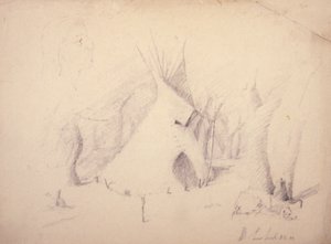Crow Creek autorstwa Solon H. Borglum