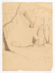 Crow Creek, S.D. autorstwa Solon H. Borglum