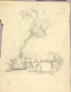 Konie i drzewa autorstwa Solon H. Borglum