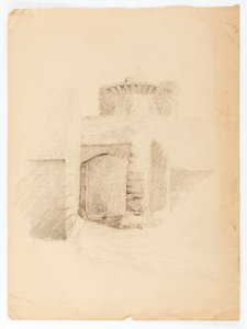 Le Chateau de Chevenevase autorstwa Solon H. Borglum