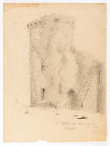 Le Chateau de Chevenevase autorstwa Solon H. Borglum